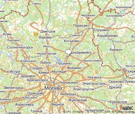 Пушкинский район - открыта карта с Эльдигино!